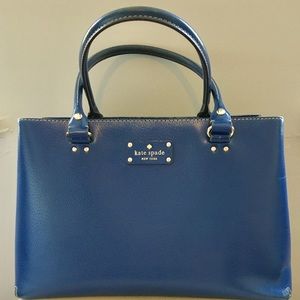 Kate Spade blueberry handbag